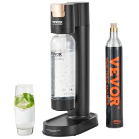 VEVOR Sparkling Water Maker, Soda Maker Machine for Home Carbonating, Seltzer Water Starter Kit with BPA-free 1L PET Bottle, CO2 Cylinder