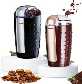 5 Core 2 Pack Coffee Grinder 5 Ounce Electric Large Portable Compact 150W Spice Grinder Perfect for Spices