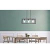 Contemporary Chandeliers Black 3 Light Modern Dining Room Lighting Fixtures Hanging