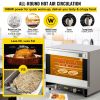 VEVOR Commercial Convection Oven, 66L/60Qt, Half-Size Conventional Oven Countertop, 1800W 4-Tier Toaster w/ Front Glass Door