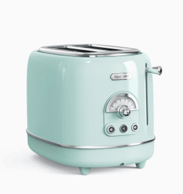 2 slice toaster SUS304 food grade 6 browning level stylish high lift bar 3 functions-thaw / reheat / cancel 1.5 inch super wide slot mint green (UXKL001G10ACR: UXKL001G10ACR)