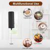 Electric Milk Frother Home Kitchen, Appliances, Handheld Egg Beater Household Supplies, Summer Cordless Coffee Bean Blender for Smoothies, Latte