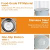 Multifunctional Mixing Bowl with Lid Set 3 Replaceable Graters Food Strainer and Colander Fruit Vegetable Washing Basket Stainless Steel